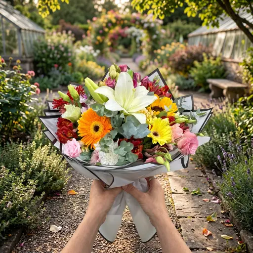 Ramo de flores de estacion